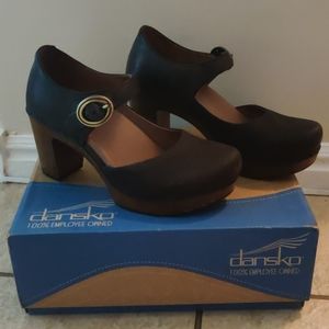 Dansko Nubuck Leather Heels